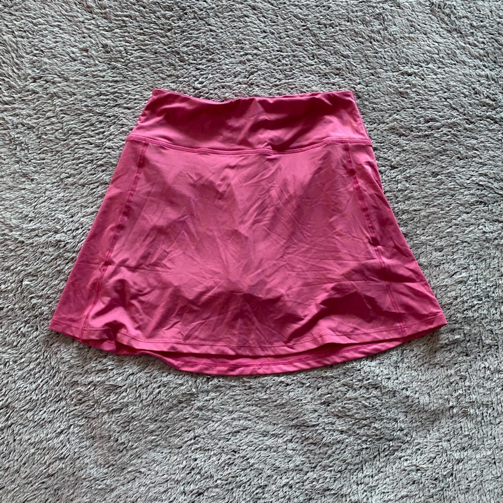 pink tennis skirt